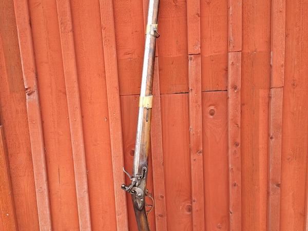 Flintlåsmusköt m/1826-38 för infanteriets jägare