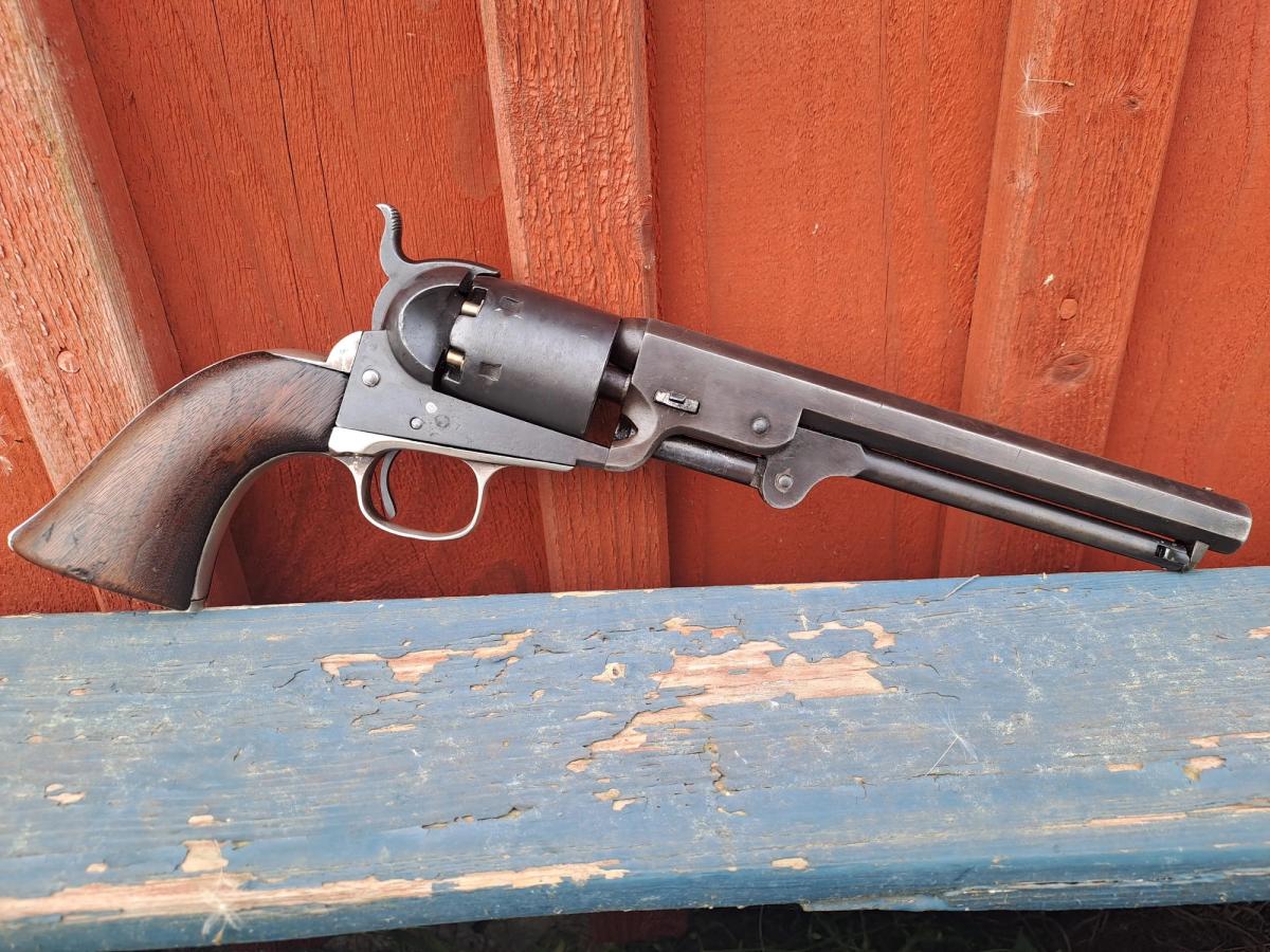 Colt 1851 Navy bruksexemplar, bild 1 av 3