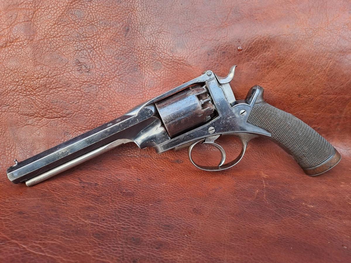 En mycket fin Deane-Harding slaglåsrevolver, bild 1 av 3