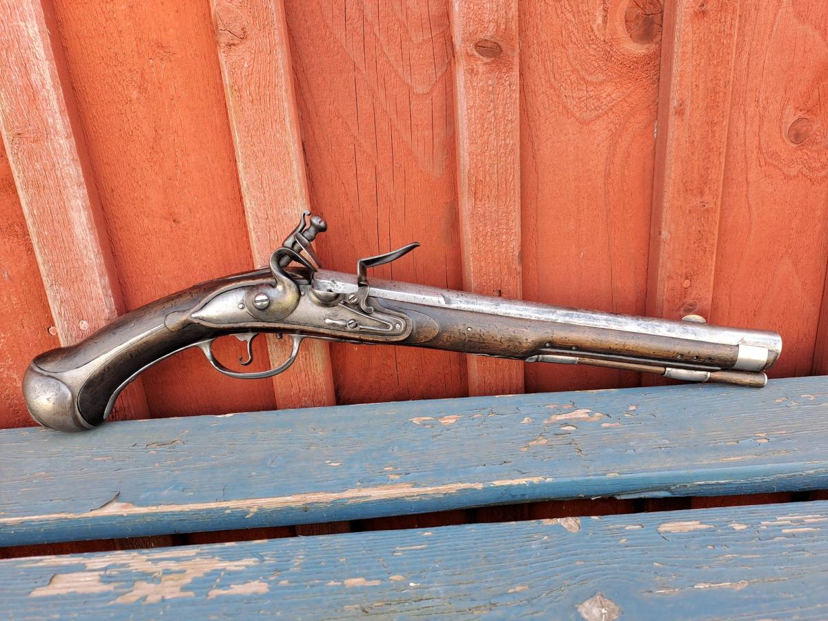 Norsk m/1744 ryttarpistol för dragoner, bild 1 av 3