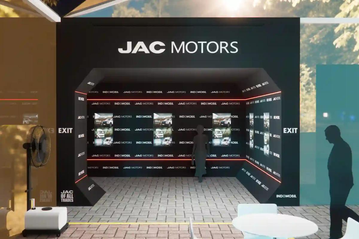 Preview Tunnel JAC Motors Launch Event - Katakita Live Vendor Production Event Decoration Media Gathering Brand Launching