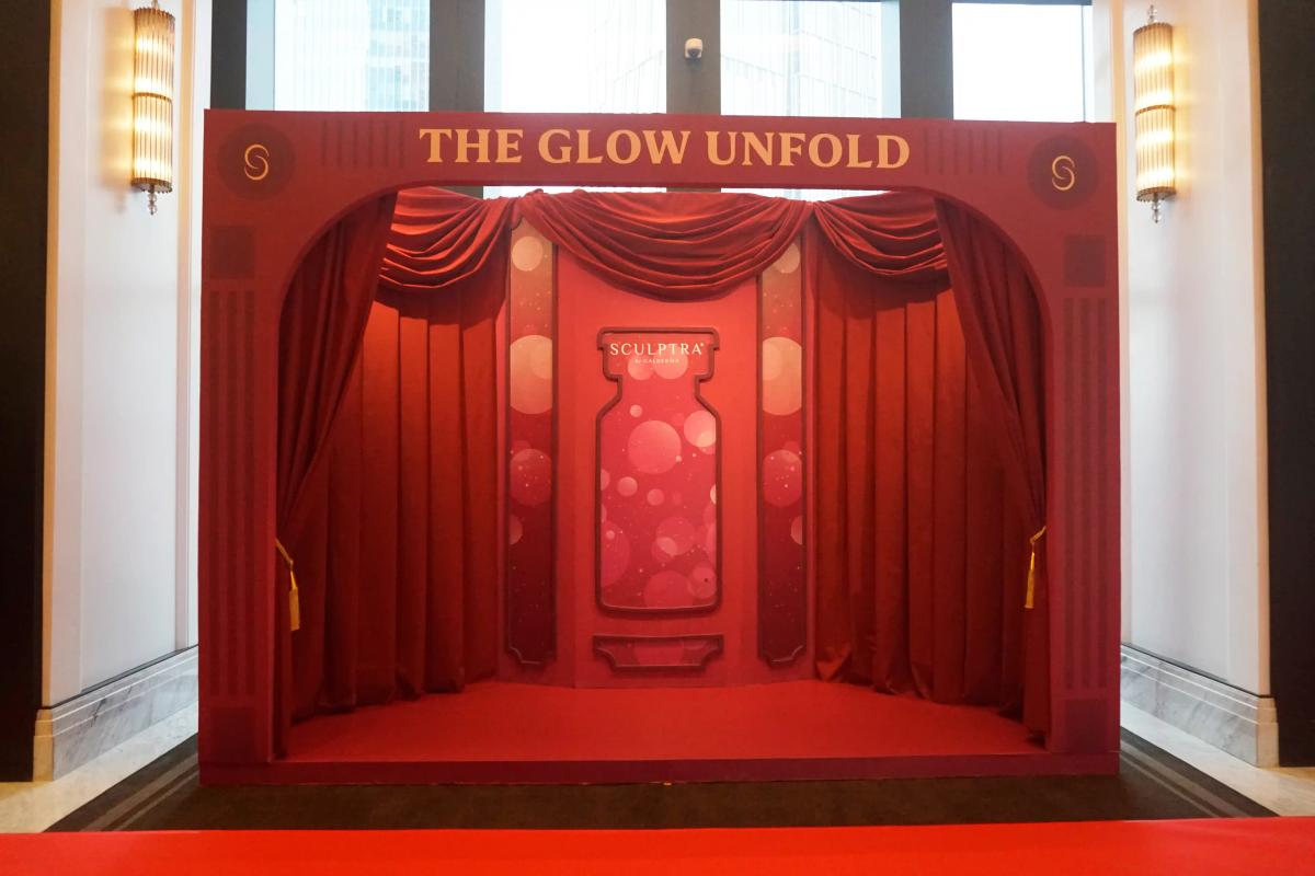 Photowall - Sculptra Gain - Katakita Live Vendor Production Beauty Brand Gathering Launching Event Langham