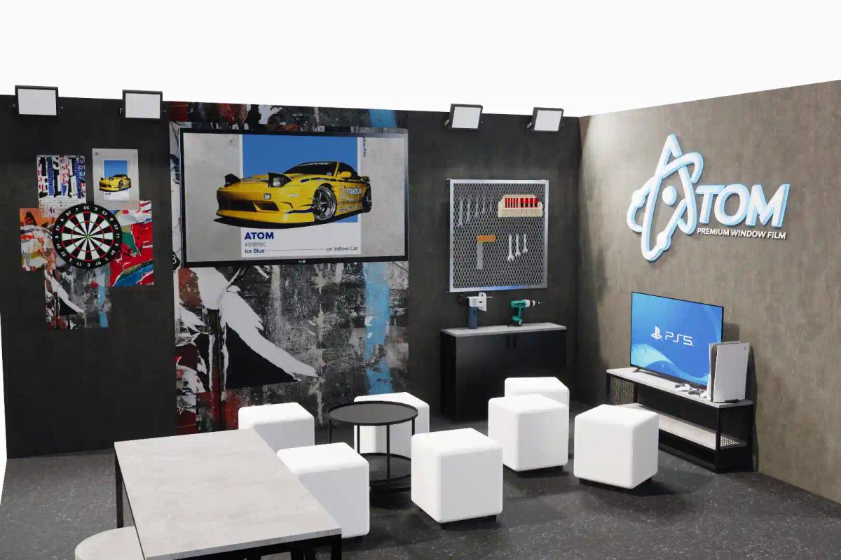 Games Area- ATOM at The Elite Showcase - Katakita Live Vendor Produksi Event Expo Exhibition Custom Car ICE BSD