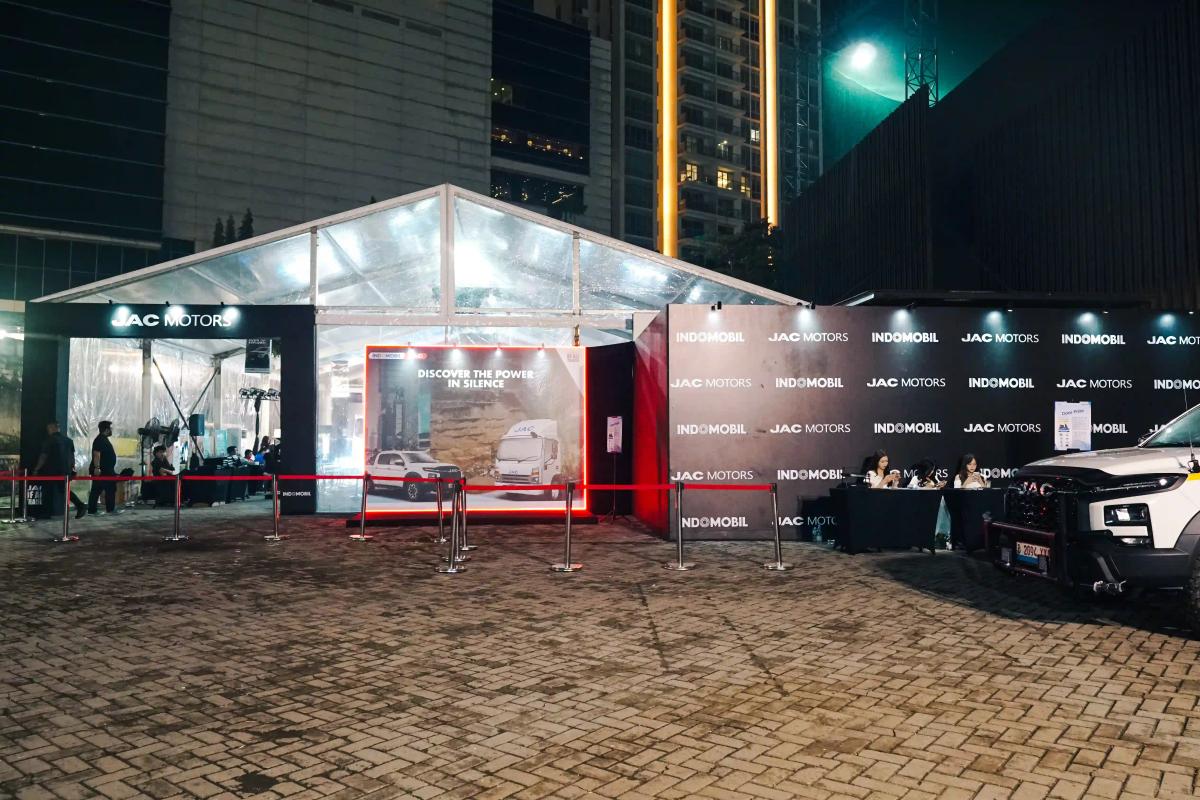 Front Night JAC Motors Launch Event - Katakita Live Vendor Production Event Decoration Media Gathering Brand Launching