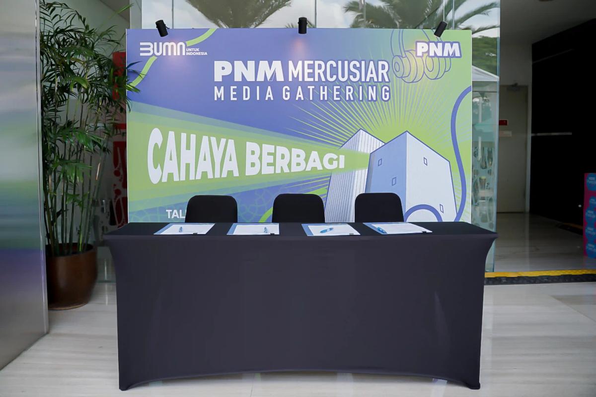 Registration Area - PNM Media Gathering - Katakita Live Vendor Produksi Event Media Internal Gathering BUMN Decoration Company