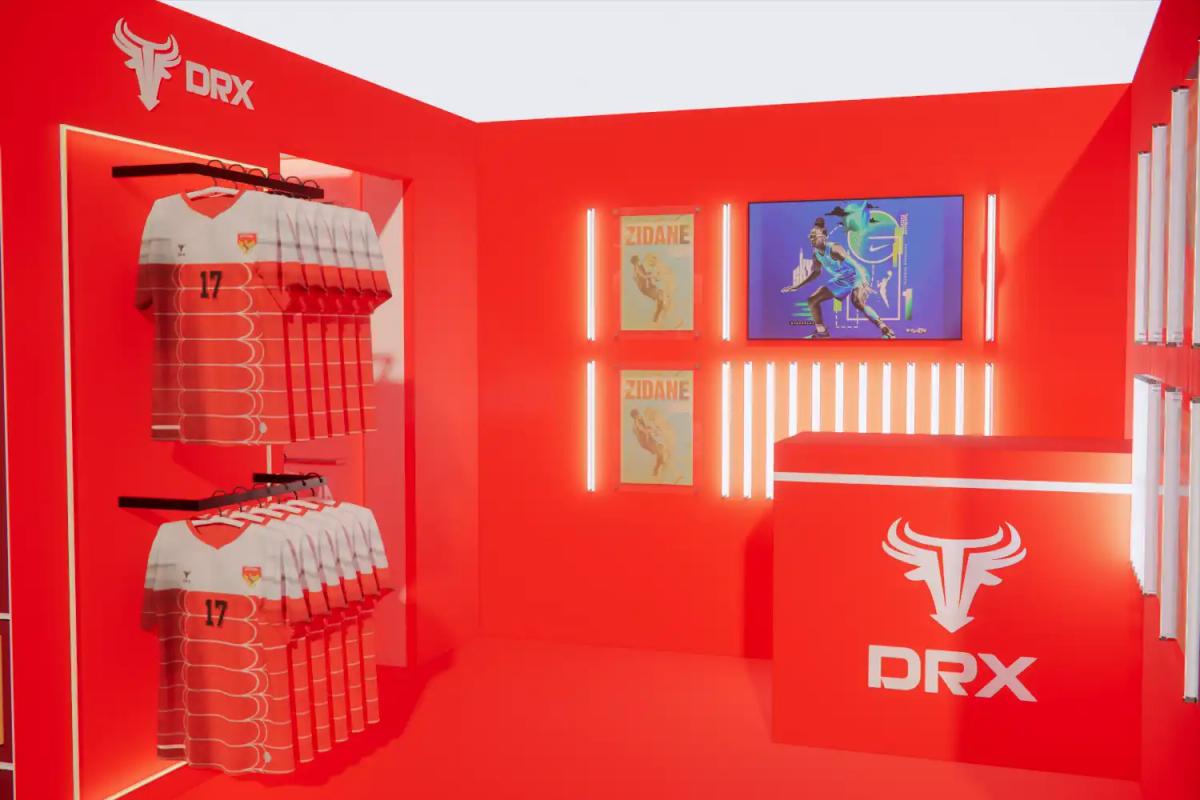 Selling Area DRX Wear at JSD 2024 - Katakita Live Vendor Production Custom Booth Market Expo Apparel Brand Fashion