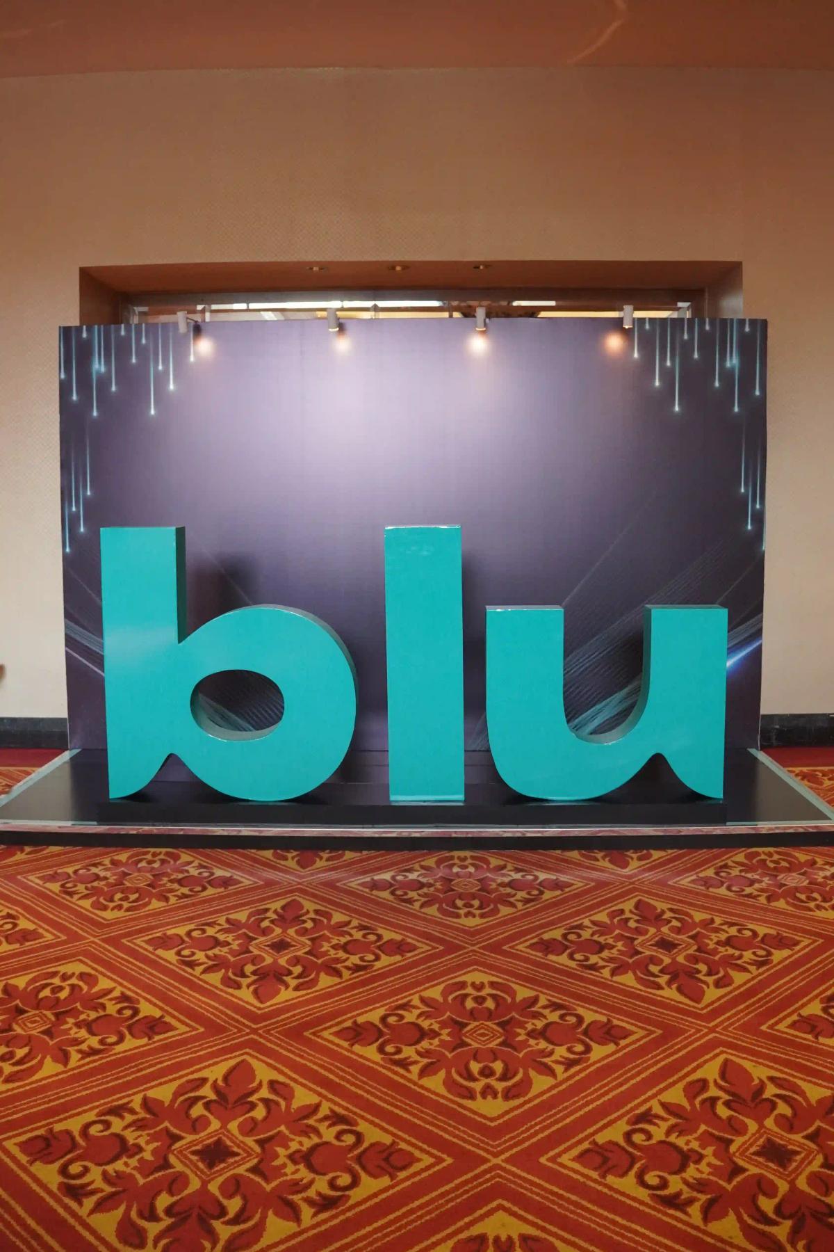Photowall Blu Gala Blu 2nd Anniversary at JW Mariott Hotel - Katakita Live Vendor Production Event Internal Company Gathering Decoration