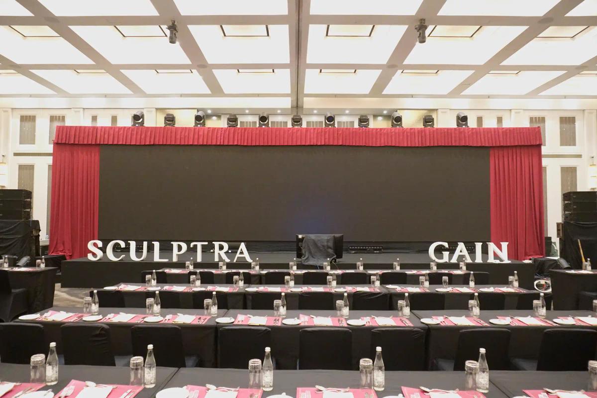 Main Stage - Sculptra Gain - Katakita Live Vendor Production Beauty Brand Gathering Launching Event Langham