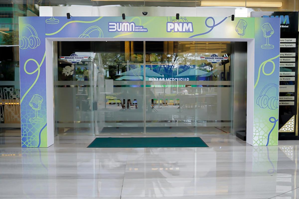 Gate - PNM Media Gathering - Katakita Live Vendor Produksi Event Media Internal Gathering BUMN Decoration Company