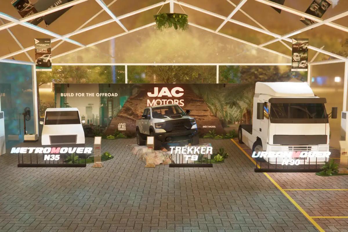 Preview Stage JAC Motors Launch Event - Katakita Live Vendor Production Event Decoration Media Gathering Brand Launching