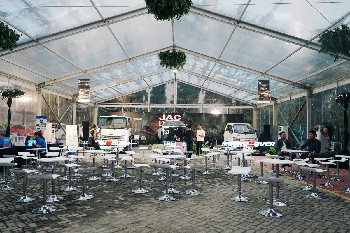 Media Area JAC Motors Launch Event - Katakita Live Vendor Production Event Decoration Media Gathering Brand Launching