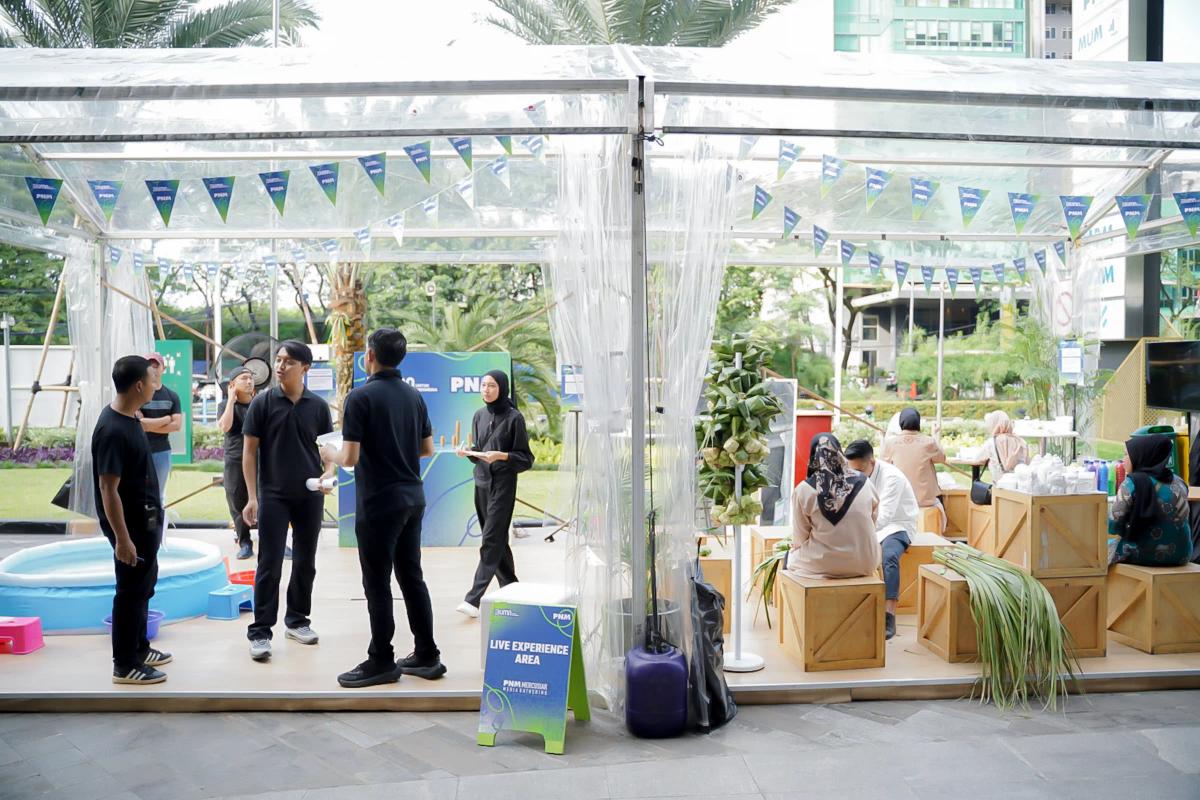 Activation Roder Tent - PNM Media Gathering - Katakita Live Vendor Produksi Event Media Internal Gathering BUMN Decoration Company
