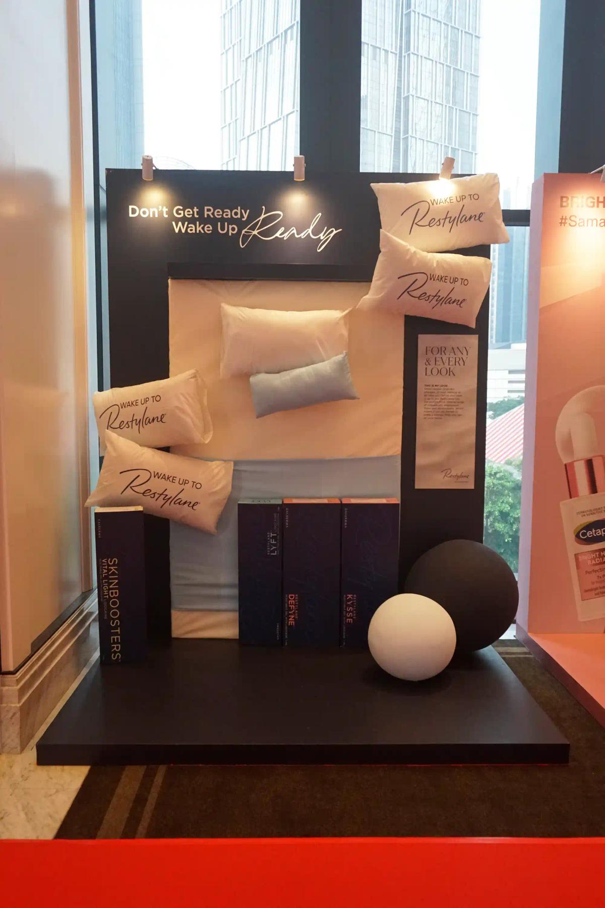 Restylane Booth - Sculptra Gain - Katakita Live Vendor Production Beauty Brand Gathering Launching Event Langham