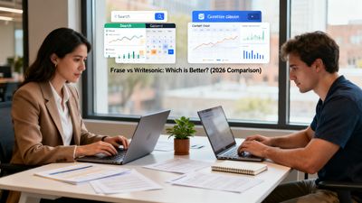 Frase vs Writesonic: Which Is Better? (2026 Comparison)