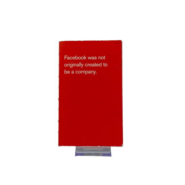 Facebook's Little Red Book