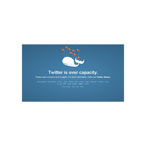 Twitter Fail Whale