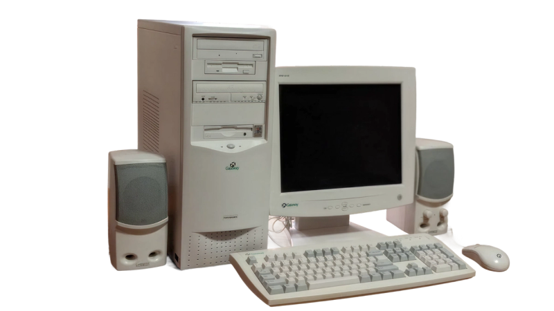 Gateway 1999 Windows 98 Pentium 3 gaming PC