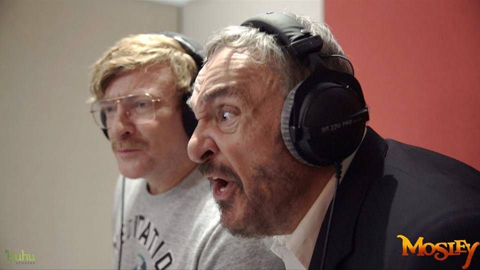 Rhys Darby and  John Rhys-Davies