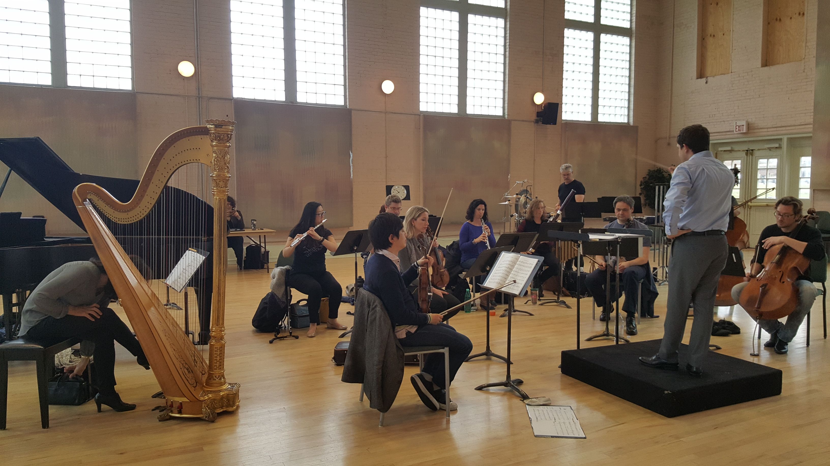 THE WIND REHEARSAL with the DCS