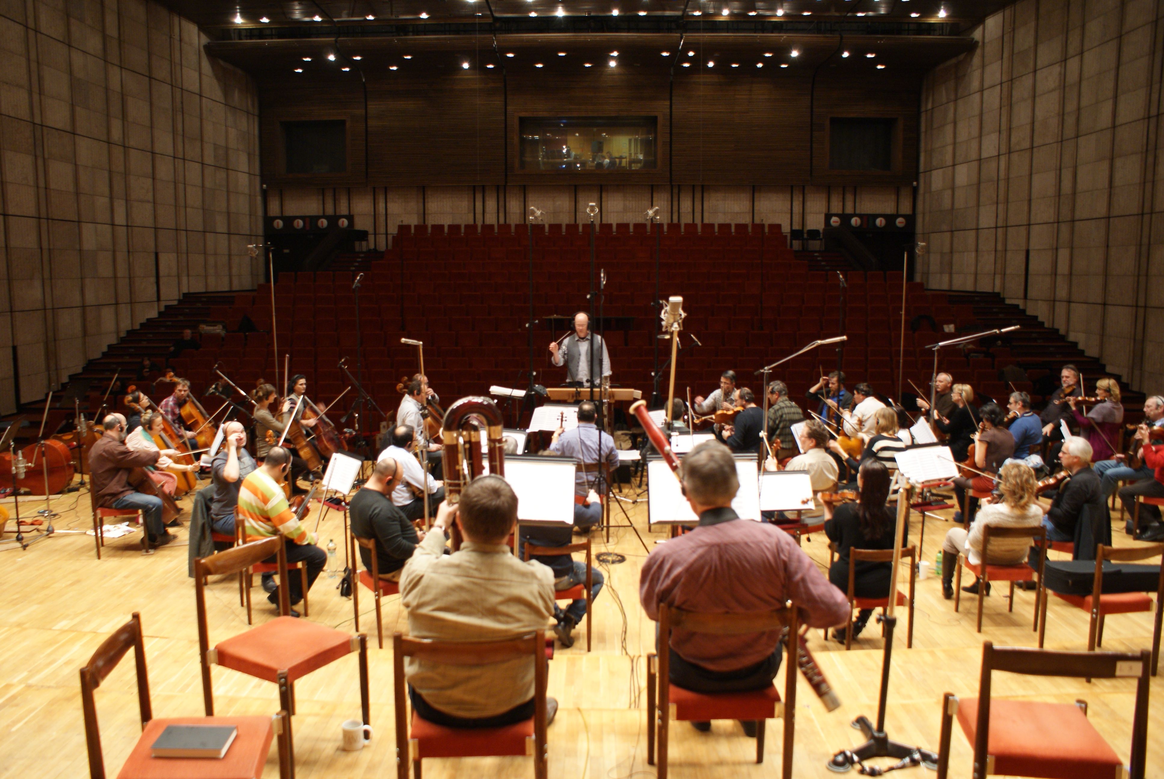 Recording "Dead Snow 2" in Bratislava.