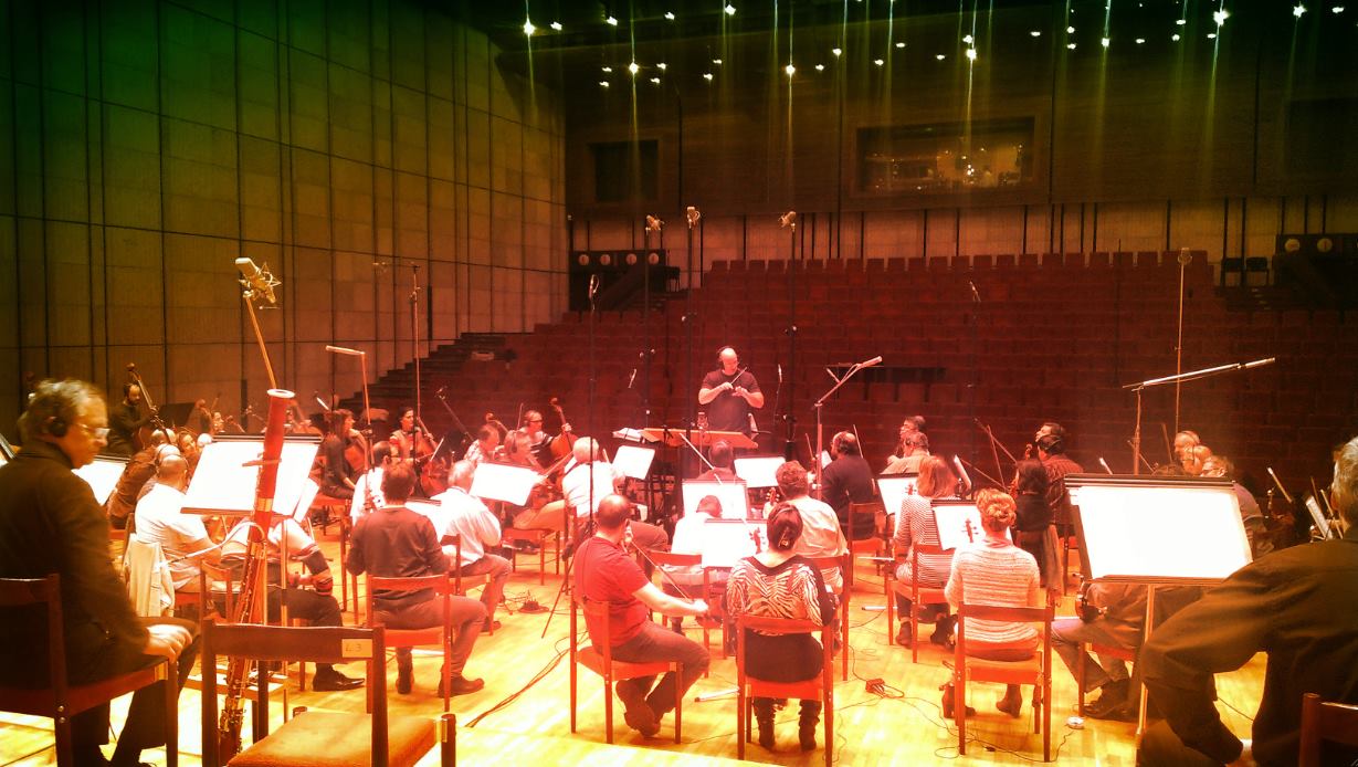 Recording "Dead Snow 2" in Bratislava.