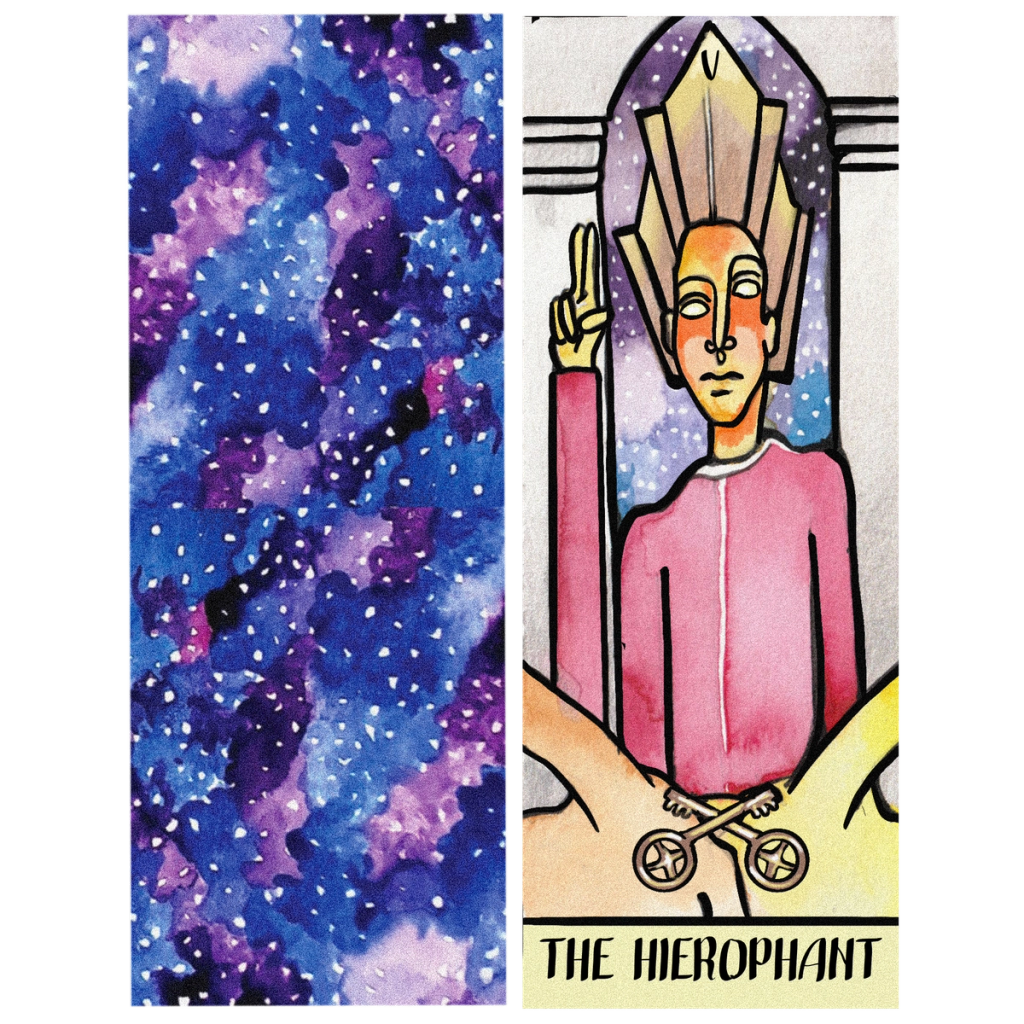 Tarot card illustration