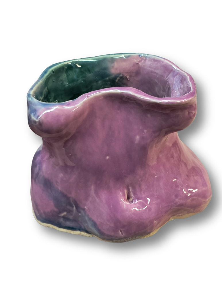 Ceramic of torso vase