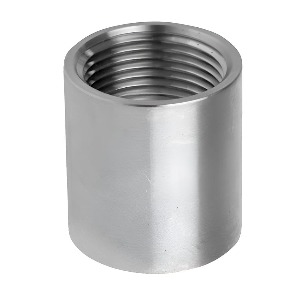 UNION SIMPLE AC. INOX. C-304 C/ROSCA X 150 LBS
