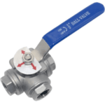 VÁLVULA ESFÉRICA 3VIAS TIPO “ T”