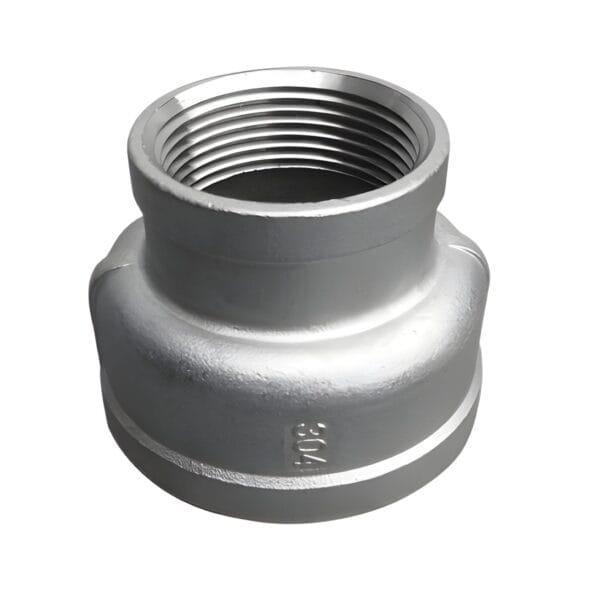 REDUCCIÓN CAMPANA AC. INOX. C-304 C/ROSCA X 150 LBS