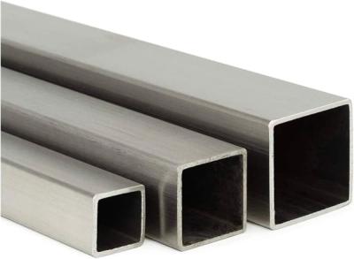 TUBO CUADRADO INOXIDABLE ASTM A554 SS 304 OD X 6 MTS