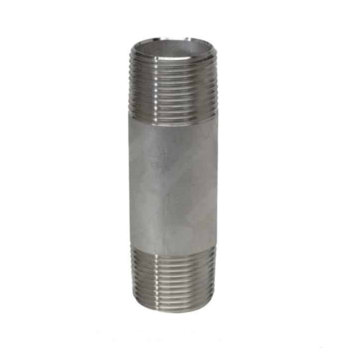 NIPLE DE ACERO INOXIDABLE SS 316 1/4"