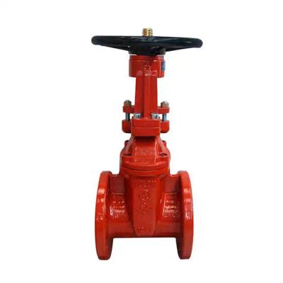 VÁLVULA COMPUERTA BRIDADA FIERRO DÚCTIL ASTM A536 300 PSI UL/FM