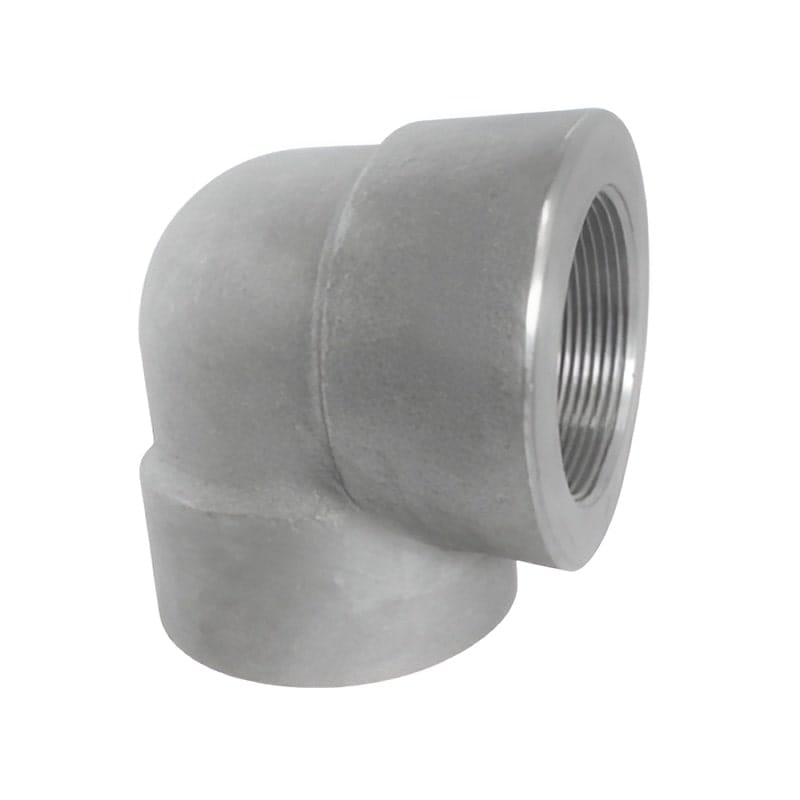 CODO ROSCADO INOXIDABLE X 3000LBS SS304/ SS316