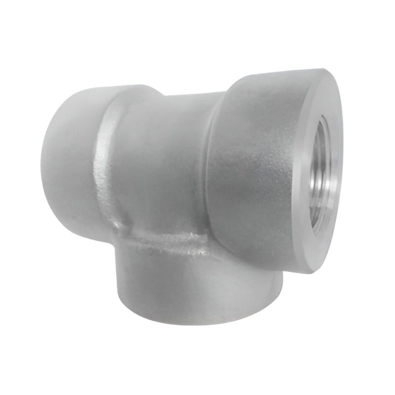 TEE ROSCADA INOXIDABLE X 3000LBS SS304/ SS316