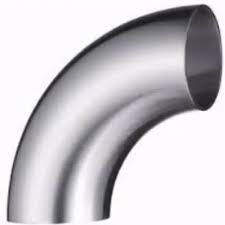 CODO 90° RADIO CORTO SANITARIO ASTM A270 304 3A EXTREMOS SOLDABLES