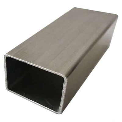 TUBO RECTANGULAR INOXIDABLE ORNAMENTAL ASTM A554 CALIDAD 304/304L PULIDO GRADO 180