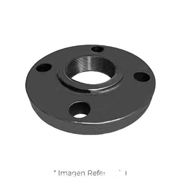 BRIDA ROSCADA ACERO ASTM A105 CLASE 150 RF (RAISED FACE) ANSI B16.5 NPT ANSI B1.20.1