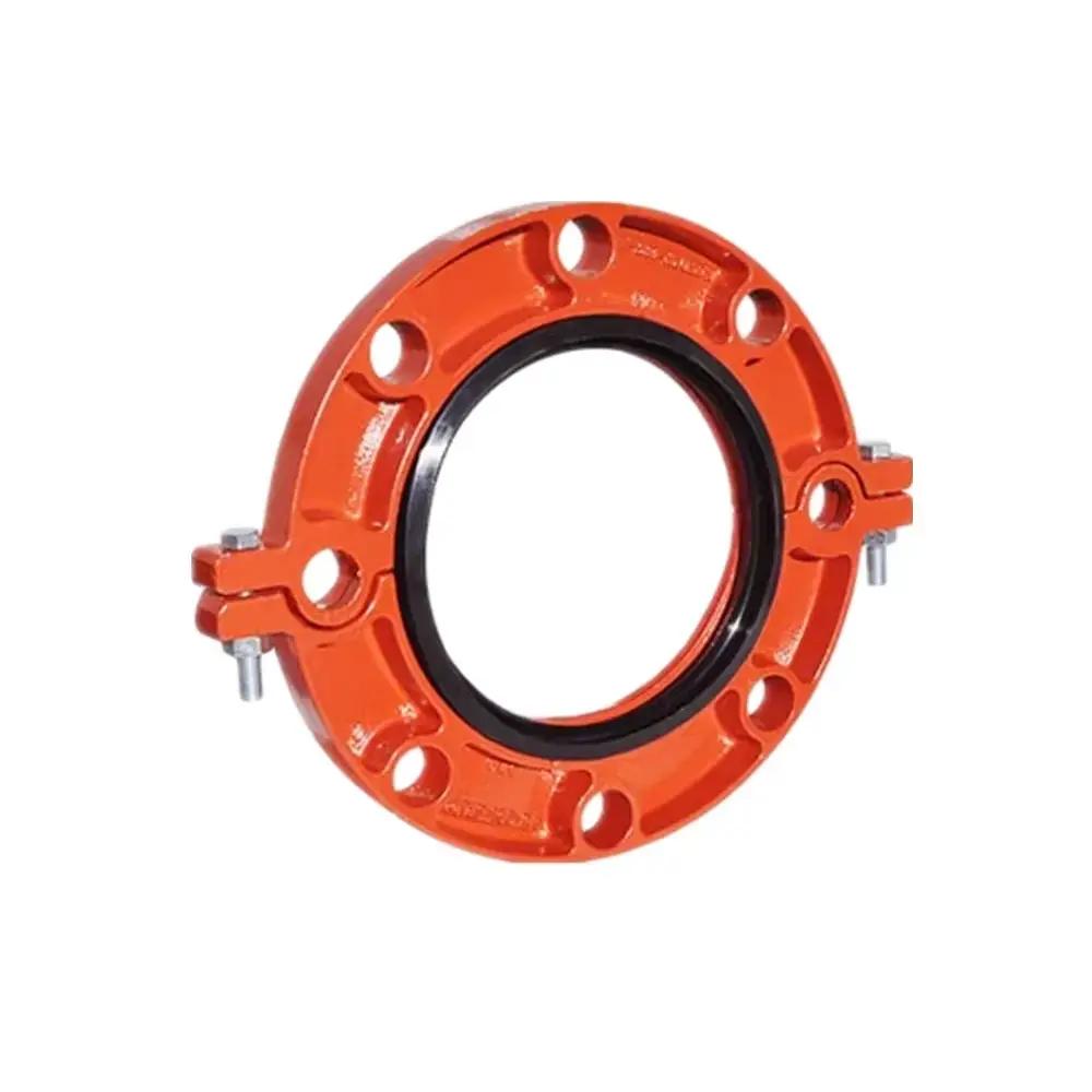 Brida Ranurada Grooved Flange Fierro Ductil ASTM A536 Certificacion UL/FM Mod 321A ANSI 125/150 Mech (Jinan Meide)
