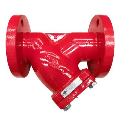 FILTRO Y FIERRO DÚCTIL ASTM A536 300 PSI FILTRO 304 UL EXTREMOS BRIDADOS ASME B16.1 MOD. V4 MECH