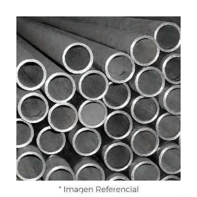 TUBO GALVANIZ. ESTRUCTURAL X 6.40 MT.