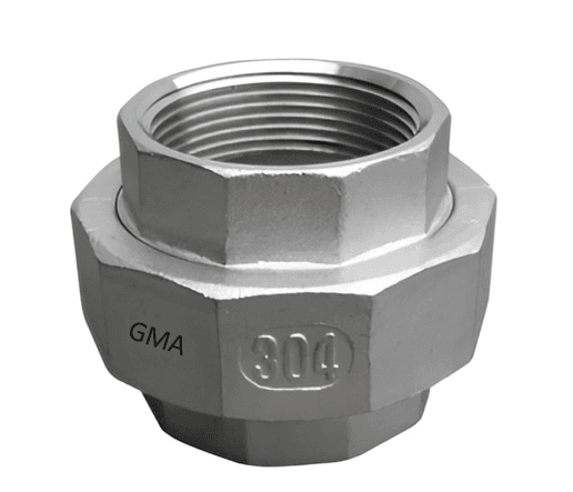 UNION UNIVERSAL AC. INOX. C-304 C/ROSCA X 150 LBS