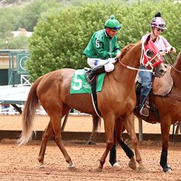 Apolitical Chilitas, under jockey Mauro Salcedo, posted the second fastest time in the opening trial.