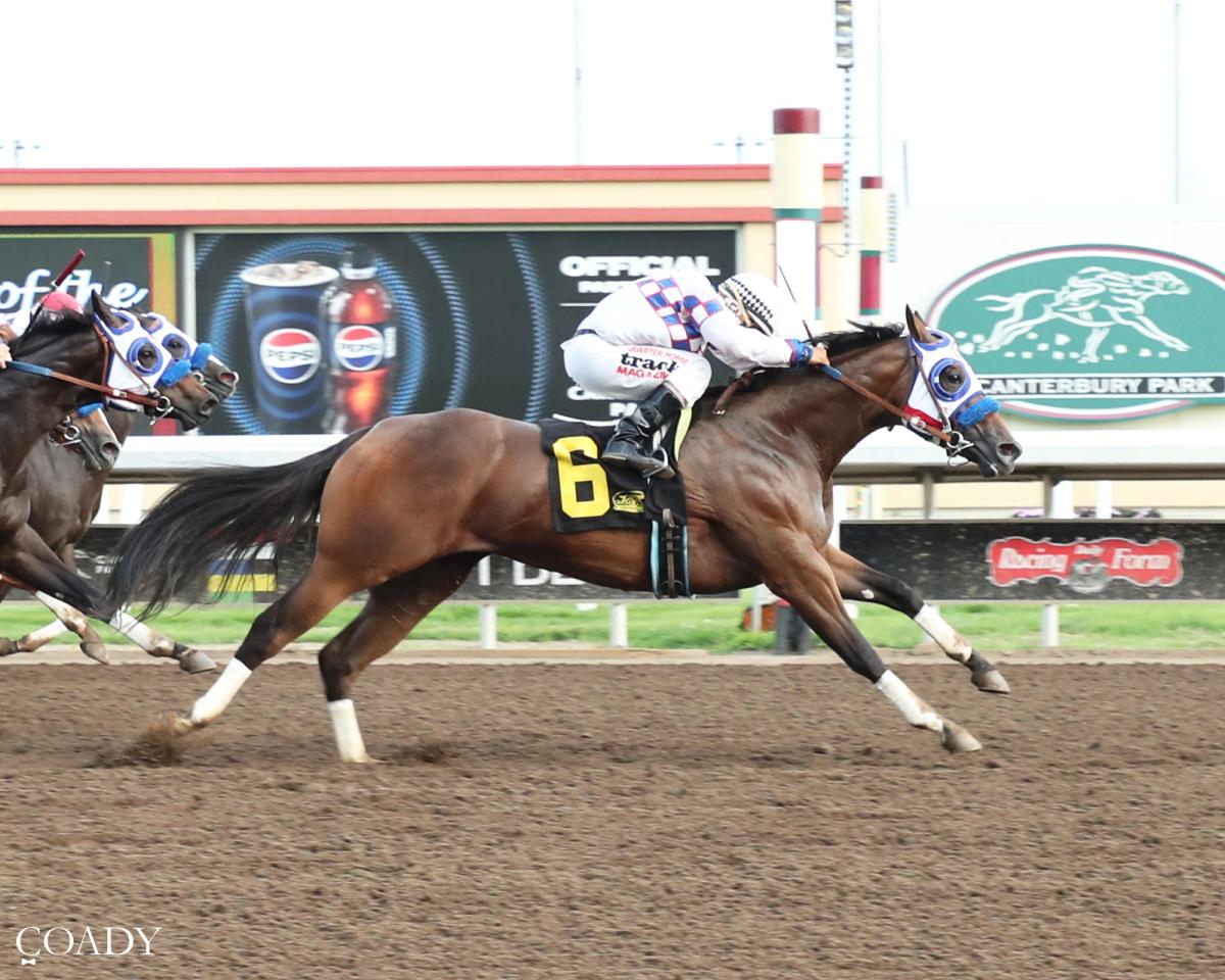 Why So Political Draws Clear To Win $59,400 Northlands Futurity