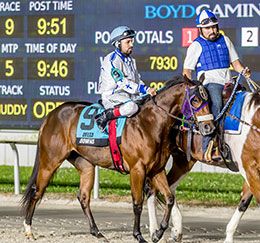 Laddie Futurity(RG2) winner Rf Fast Dash N Blood will start in trial 3 on Friday night at Delta Downs.