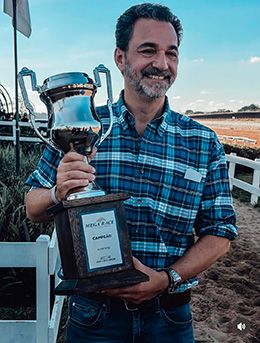 Benny Rosset, CEO of Haras Flor do Campo, breeder of Winchester Cartel.