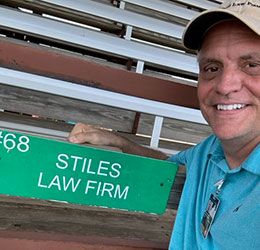 Trey Stiles, a Houston-based lawyer enjoys afternoons in Gillespie.