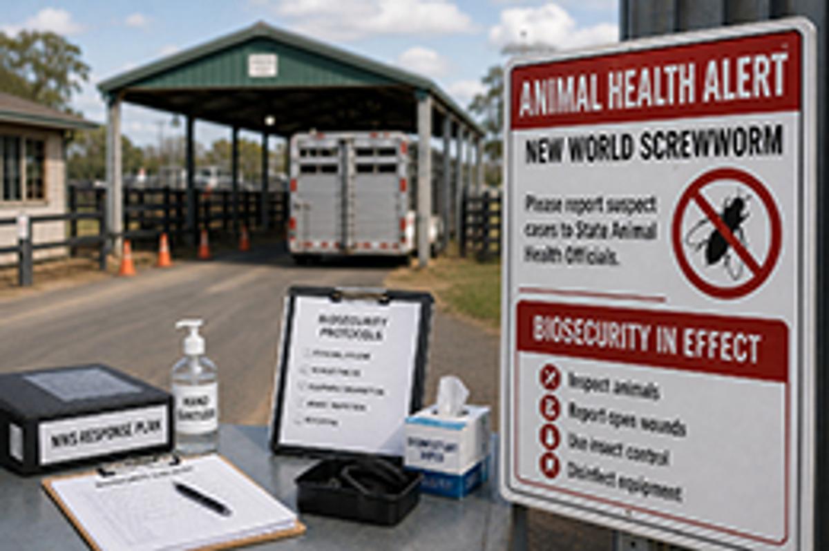 Officials from the AQHA, Texas racing organizations, and animal health agencies are providing guidance and developing response plans following the recent detection of New World Screwworm in Texas.