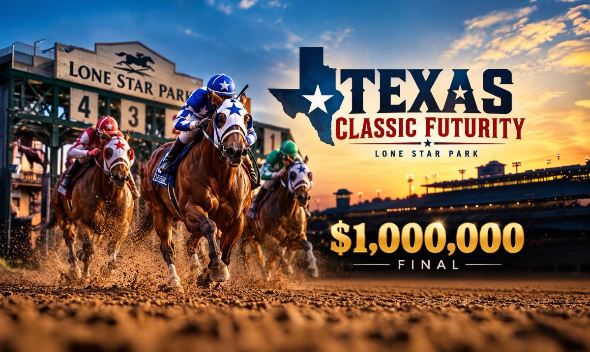 144 Horses Entered in 15 Texas Classic Futurity Trials at Lone Star Park; $1 Million Final Set