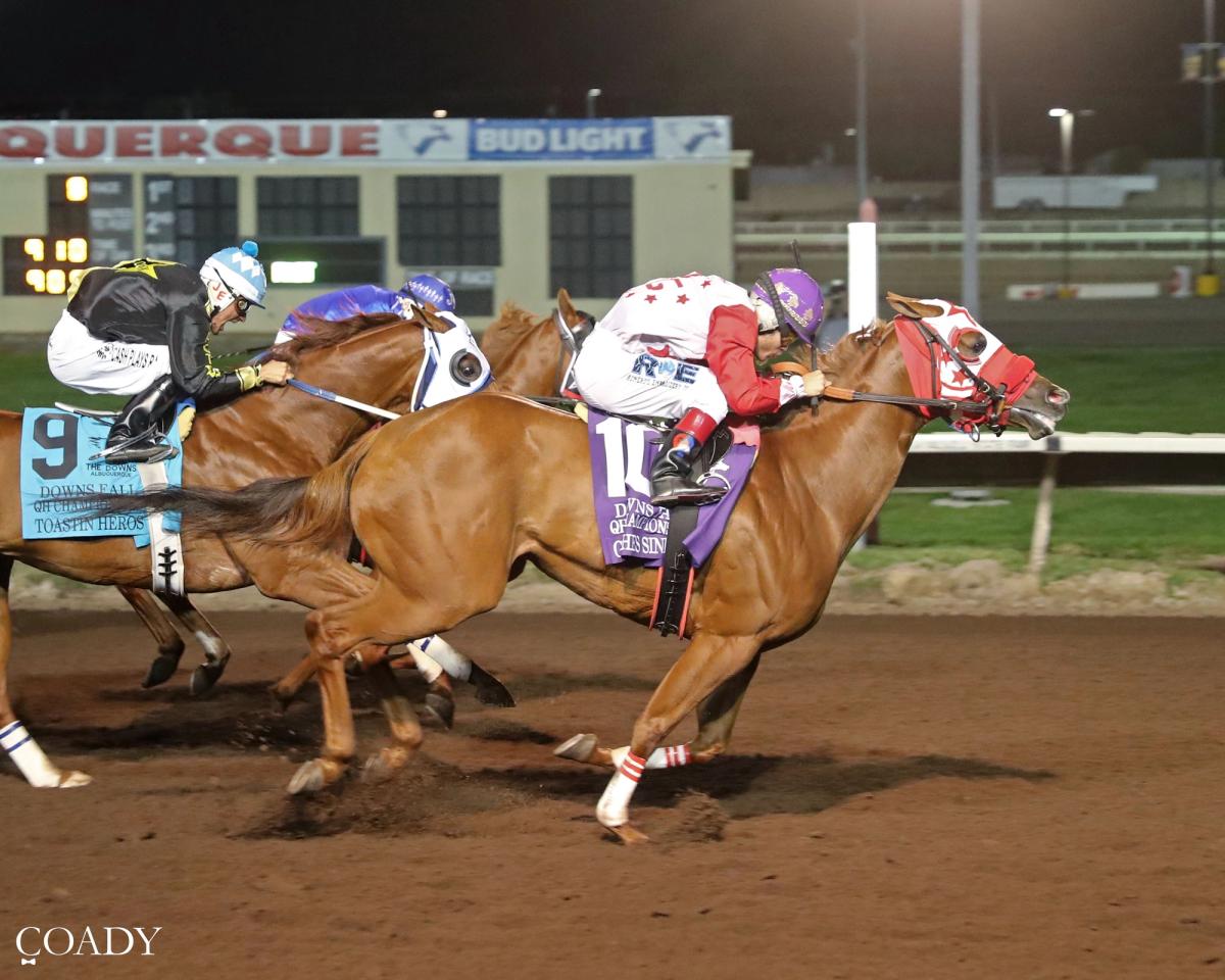 Gf Shes Sinful Captures $350,000 Downs at Albuquerque Fall Quarter Horse Championship (G1)
